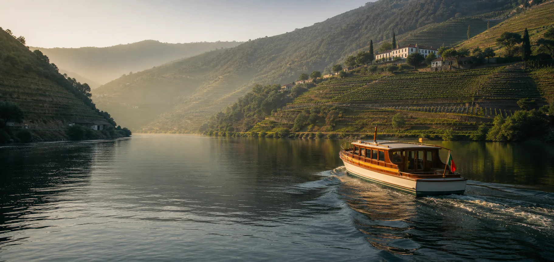 Passeio privado de barco no rio Douro